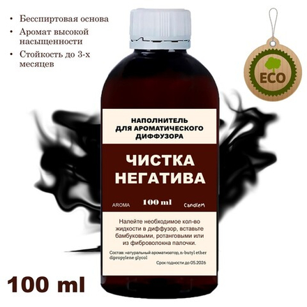 ЧИСТКА НЕГАТИВА - Наполнитель для ароматического диффузора