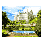 Картина по номерам 40*50см "Замок Данробин" (на подрам.) (Lori)