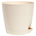 Кашпо Блюз (1,5л.) Цв. Кремовый (Арт. КШ-9140)