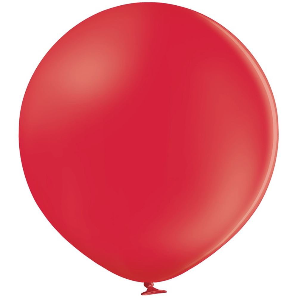 Шар латексный Пастель 61 см (Красный)