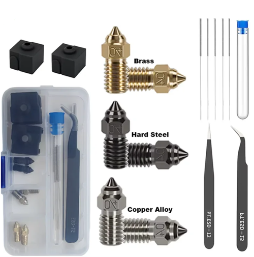 Набор инструментов и запчастей для обслуживания хотэнда Ender 3 V3 SE