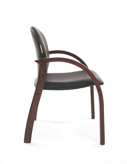 Офисное кресло Chairman    659    Россия     Теrrа черный матовый/тем.орех