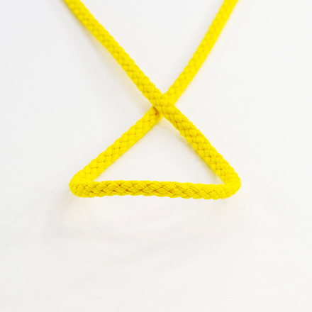 Шнур PEGA хлопковый, цвет желтый, 5,3 мм, 25 м (10013160/150223/3069969/1_Чехия)