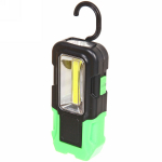 Фонарь кемпинговый подвесной с магнитом COB 2+1 LED, 13*6 см 3хAAA