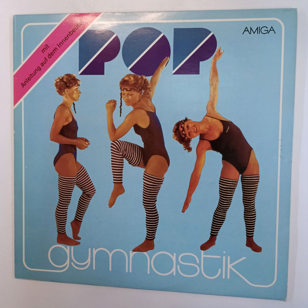 Винтажная виниловая пластинка LP Сборник Pop Gymnastik (ГДР 1983)