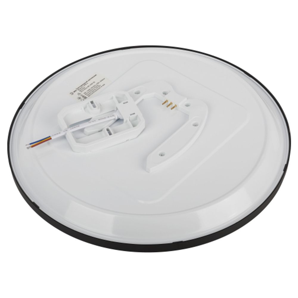 Светильник потолочный светодиодный ЭРА Классик без ДУ SPB-6 Slim Base BK 45W-5K 5000К