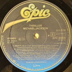 Виниловая пластинка Michael Jackson - Thriller LP