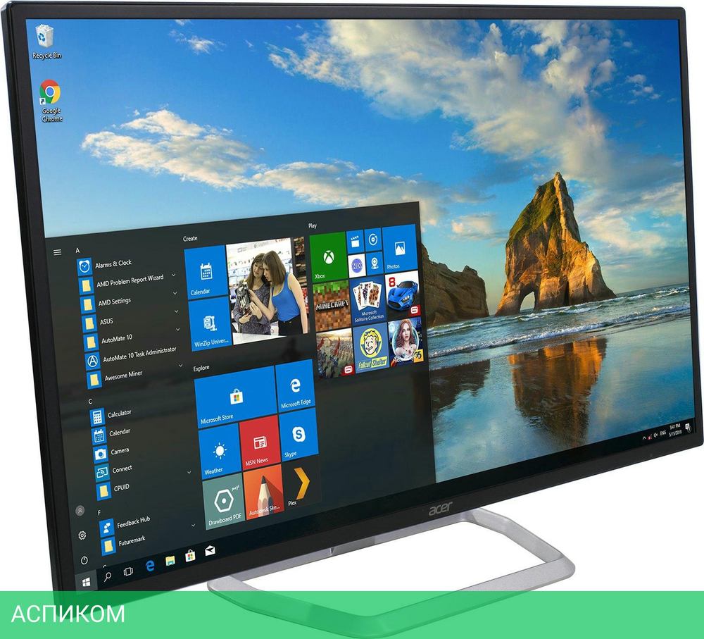 Монитор Acer EB321HQUCbidpx (UM.JE1EE.C01)