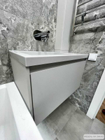 Подвесная тумба под раковину на заказ