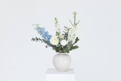 нежный букет в вазе