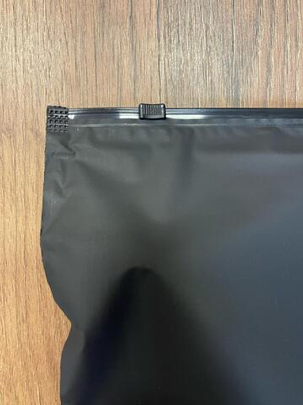 Пакет Слайдер 30*35 см черный матовый 50 мкм