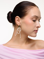 Серьги "Glide bow" Gold