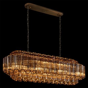 Подвесная люстра 14*Е14 10579/1000R Amber янтарный Celebration LOFT IT