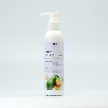 Крем для тела Авокадо и ваниль 200 мл. Livsi
