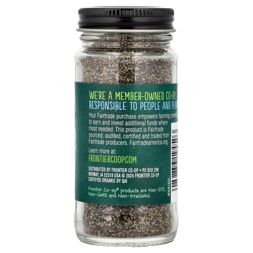 Frontier Co-op, Organic Black Pepper, Medium Grind, 1.8 oz (51 g)