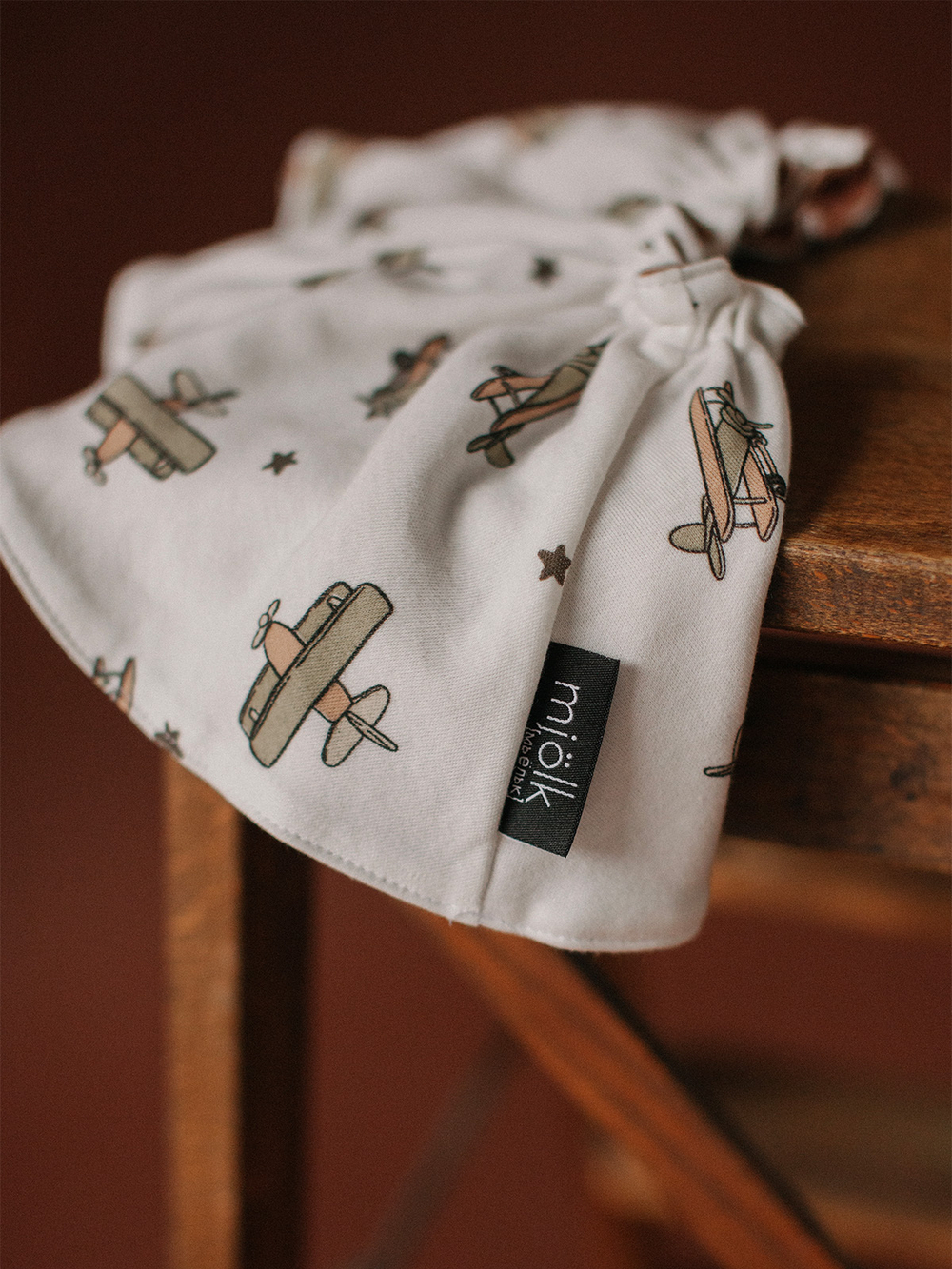 Двусторонний нагрудник Mjölk Самолёты