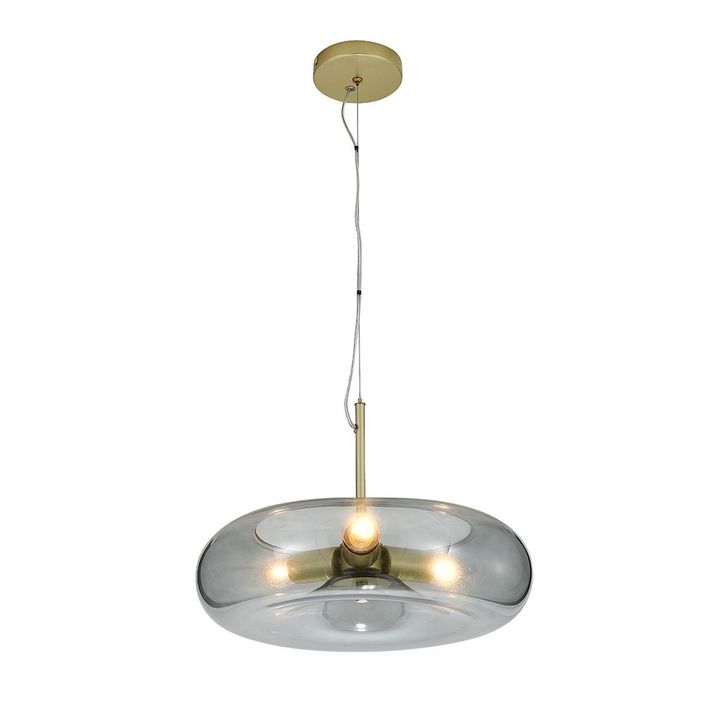 Подвесной светильник Indigo Leggero 11062/3P Smoke V000541