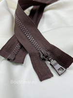 Молния тракторная темно-коричневая