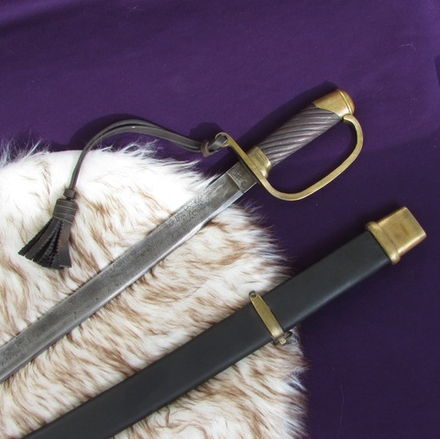 Реплика шашка солдатская Драгунская кованая, образца 1881 года