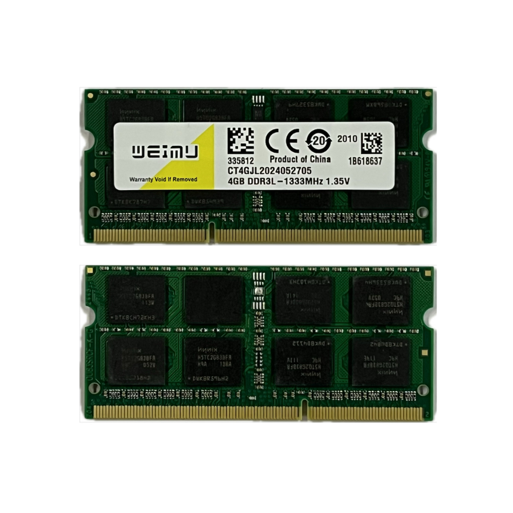 Оперативная память WEIMU DDR3L SO-DIMM 4Gb 1333Mhz PC-10600 1.35V