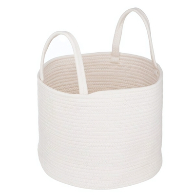 Корзина для хранения "Хлопок", Д300 Ш300 В250, светло-бежевый