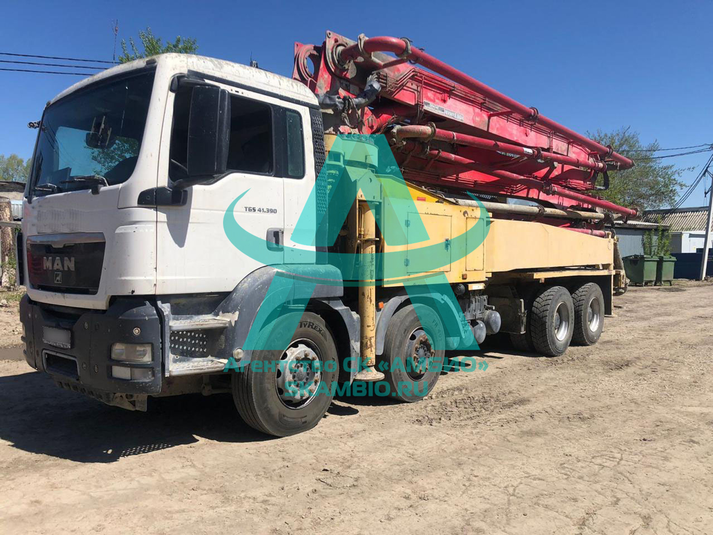 Капитальный ремонт автобетононасос Everdigm 43