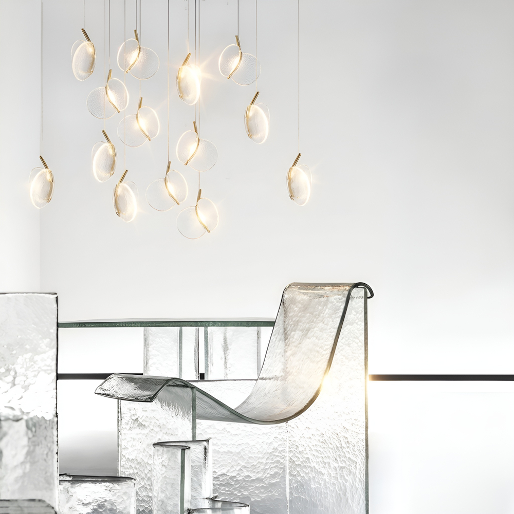 Подвесной светодиодный светильник Loft It Flap 10468P Clear