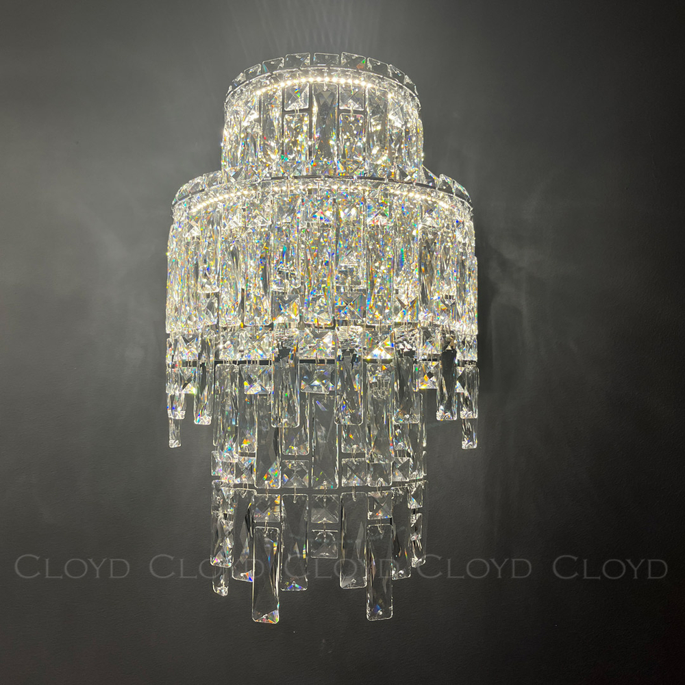 Бра Cloyd ANTREA-A W2 / выс. 48 см - хром (арт.20340)