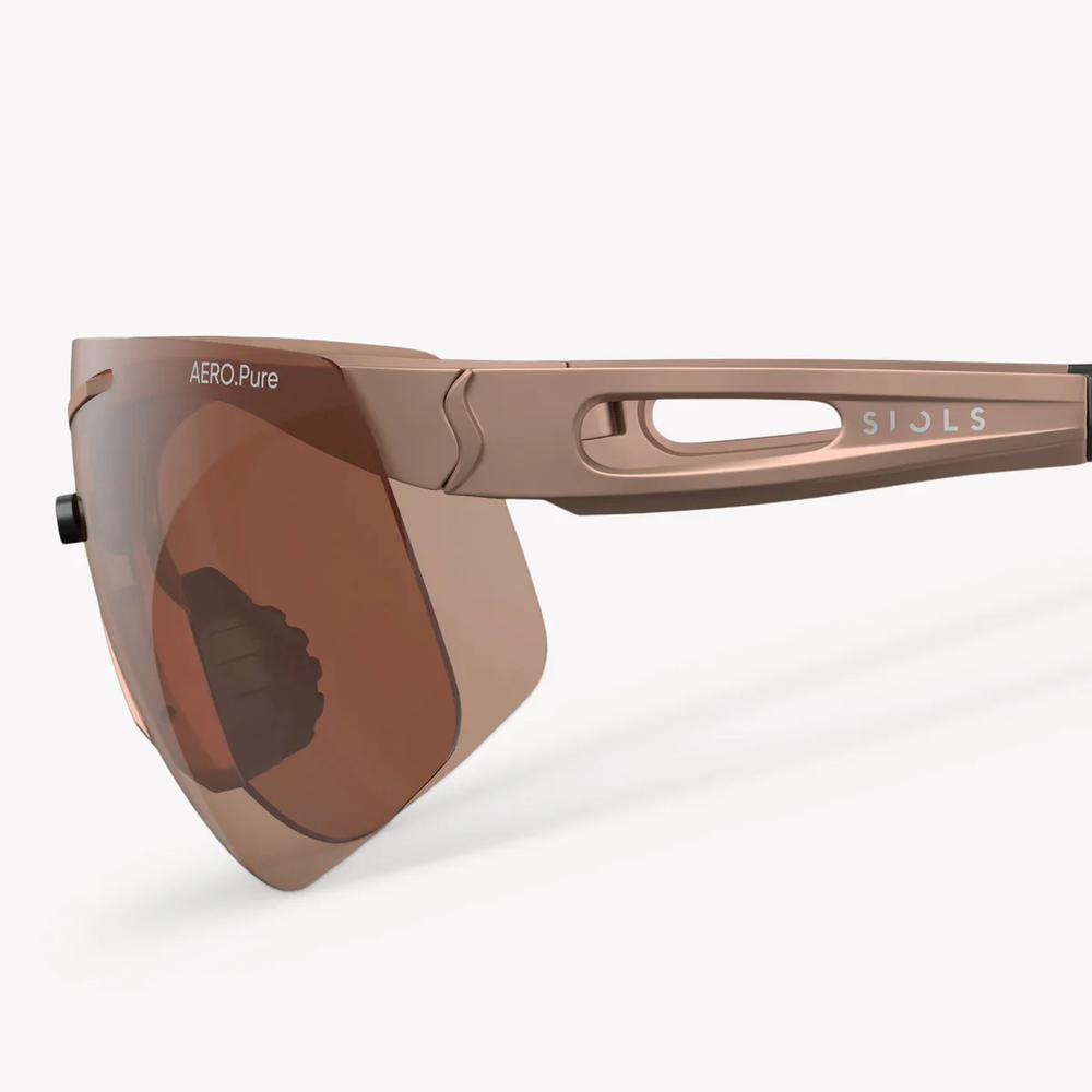 Спортивные очки с диоптриями Siols / AERO.Pure / Polarized Brown Lens / Bronze