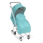 Санки-коляска "Наши Детки 3-1К" с треугольниками