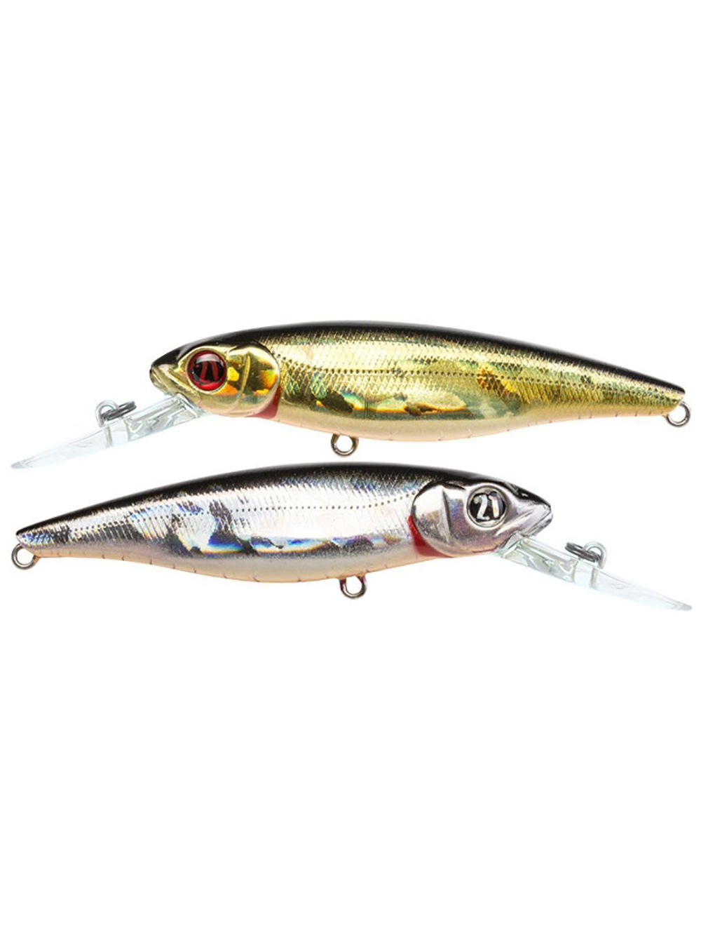 Воблер для рыбалки Pontoon21 Greedy-Guts 55SP-MDR, 55мм, 4,2 гр., 1.2-1.7 м., цвет 422