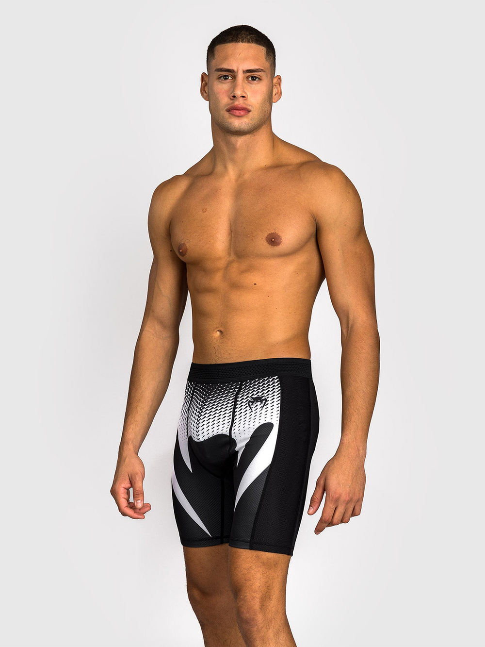 Шорты компрессионные Venum No Gi Black/White