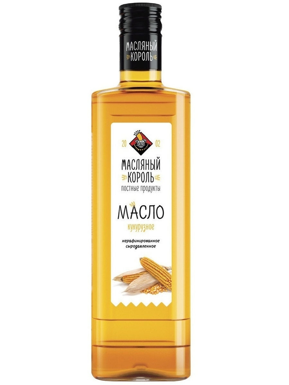 Масло кукурузное нерафинированное Масляный король 350 мл, Россия