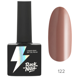 Гель-лак RockNail Basic 122 Milk Chocolate, 10мл.