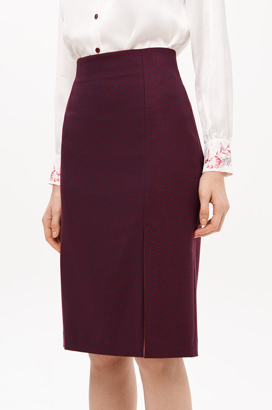 4905 Юбка женская (бордо)