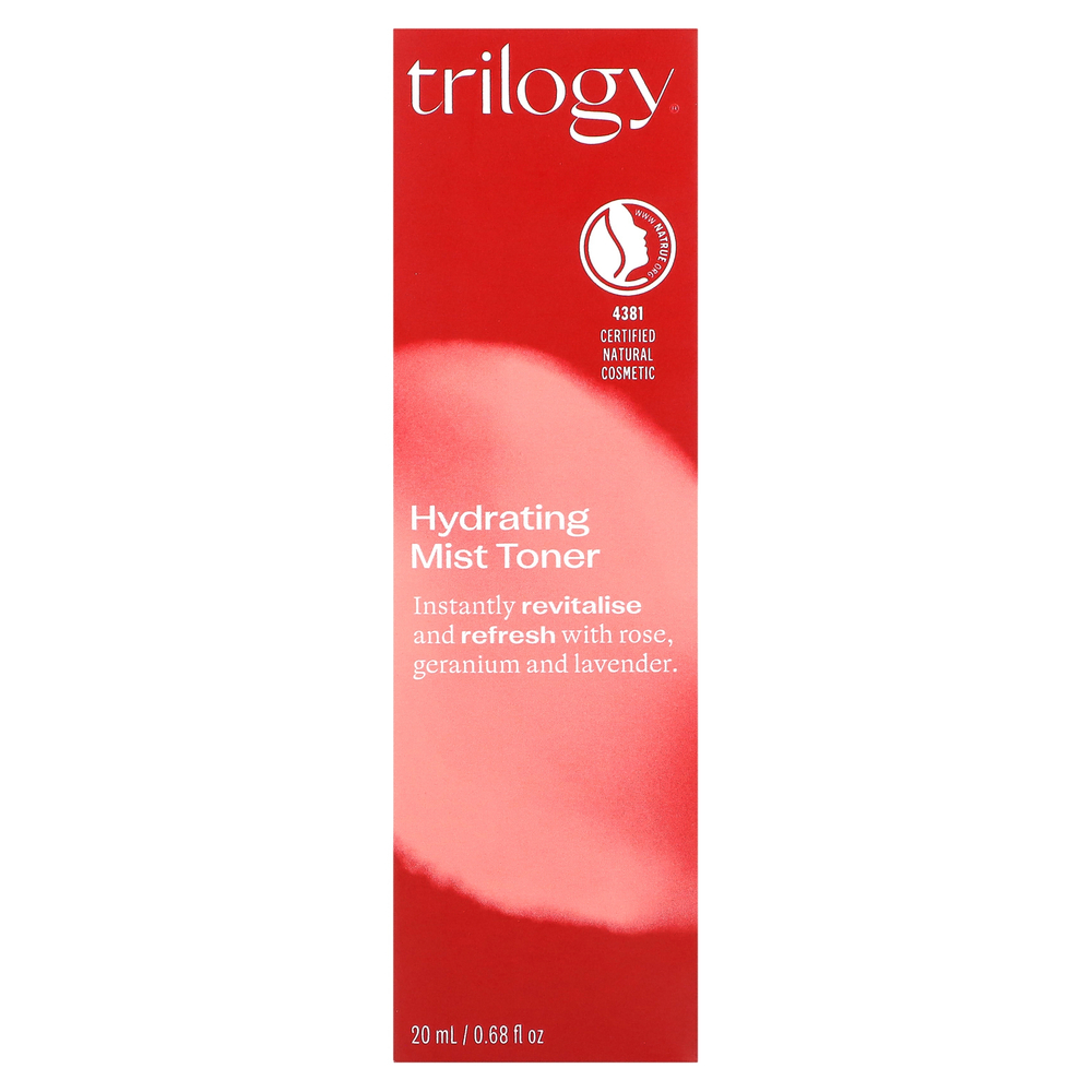 Trilogy, Увлажняющий спрей-тоник, 20 мл (0,68 жидк. Унции)