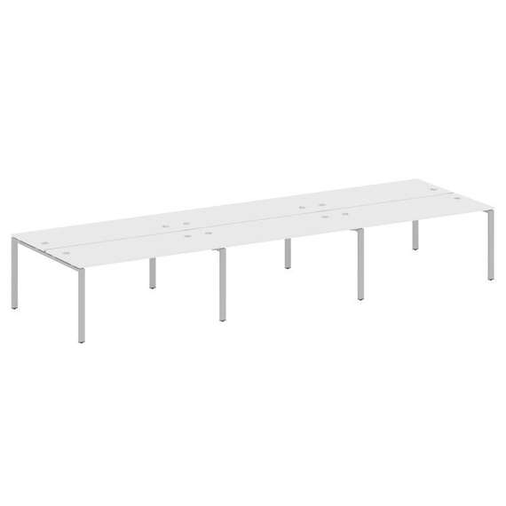 Метал Систем Рабочая станция на 6 мест на П-образном м/к БП.СМ-6.4