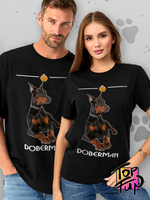 Футболка доберман