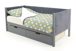 Детская кровать-тахта мягкая Бельмарко Svogen графит