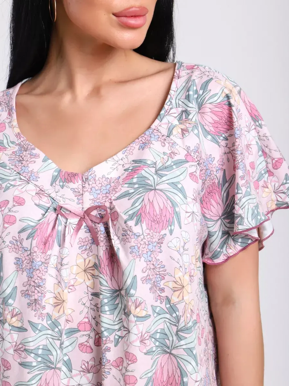 ночная сорочка на большие размеры