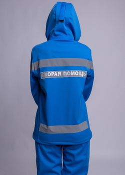 Куртка демисезонная женская Скорая помощь MedicLine SOFTSHELL