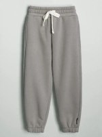 Спортивный костюм для девочки на весну серый оверсайз