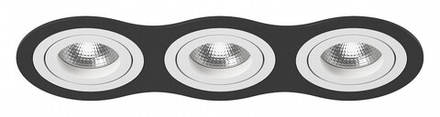 Встраиваемый светильник Lightstar Intero 16 triple round i637060606