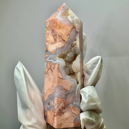 Розовый Агат (Столбик)