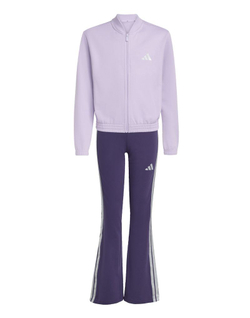 Детский теннисный костюм Adidas Girls Glam - powdered plum/silver metallic