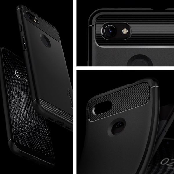 Чехол Spigen Rugged Armor для Google Pixel 3A XL (Black)
