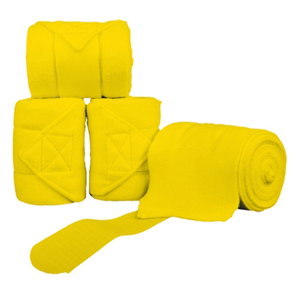 HKM Бинт флисовый, желтый неон