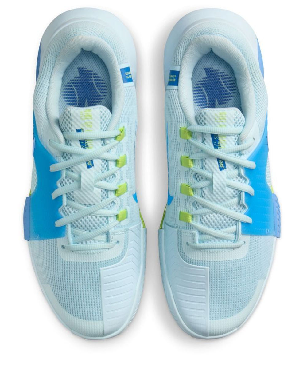 Женские Кроссовки теннисные Nike Zoom GP Challenge 1 - небесный