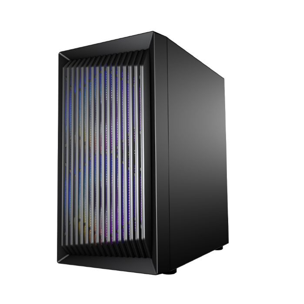 Корпус mATX 1STPLAYER BLACK.SIR BS-2 ARGB