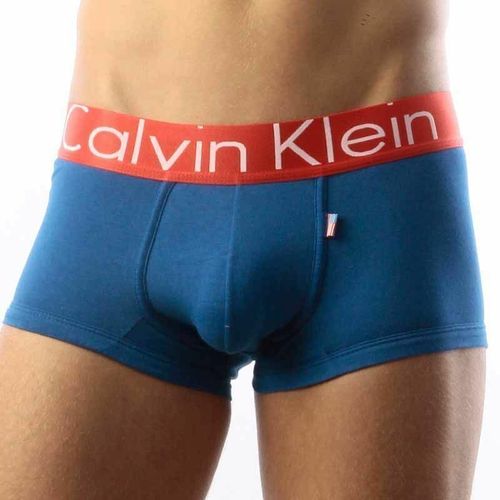 Мужские трусы боксеры синие Calvin Klein USA